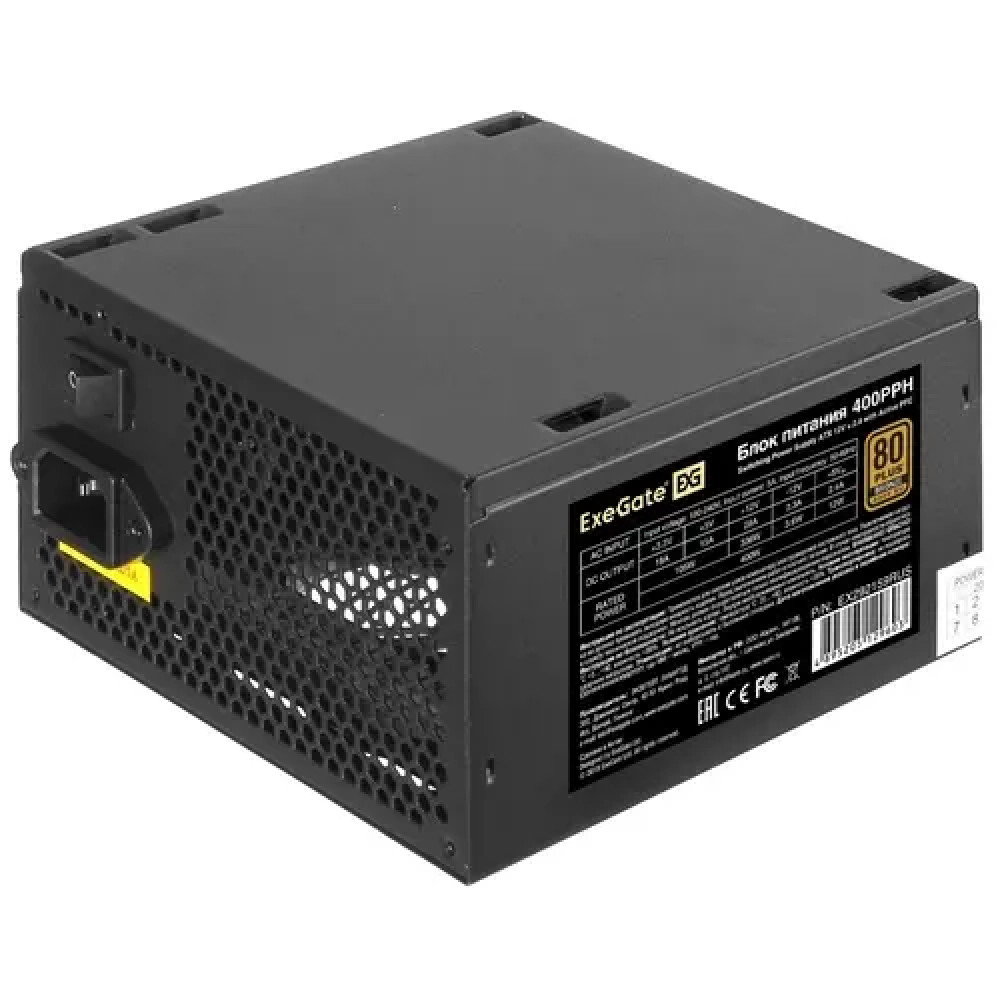 Блок питания ExeGate 80 PLUS Bronze 400PPH OEM EX292159RUS-OEM-S 400 Вт - миниатюра 5