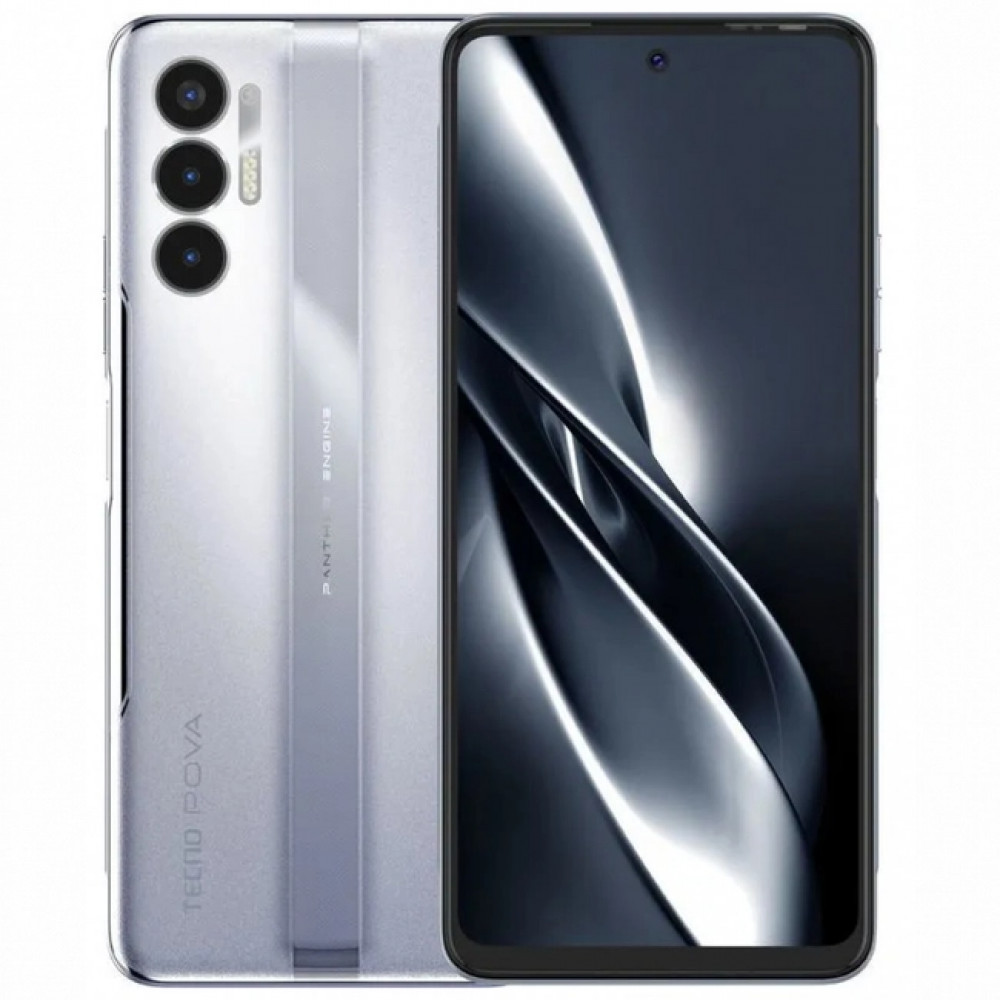 Смартфон TECNO Tecno Pova 3, 128 GB, Tech Silver LF7N/TECH SILVER 128GB 128 Гб, 6 Гб - миниатюра 5