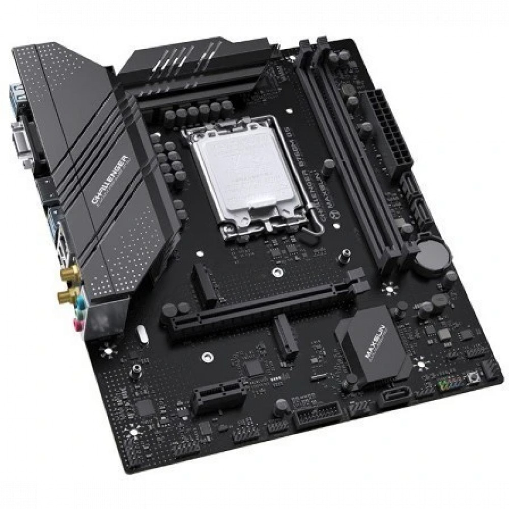 Материнская плата Maxsun Challenger B760M D5 WIFI MS-Challenger B760M D5 WIFI Micro-ATX, LGA 1700 - миниатюра 7