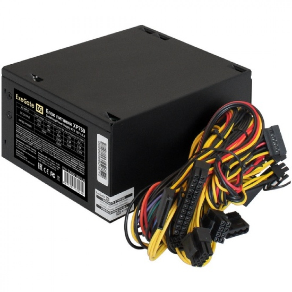 Блок питания ExeGate XP750 EX292166RUS 750 Вт - миниатюра 6
