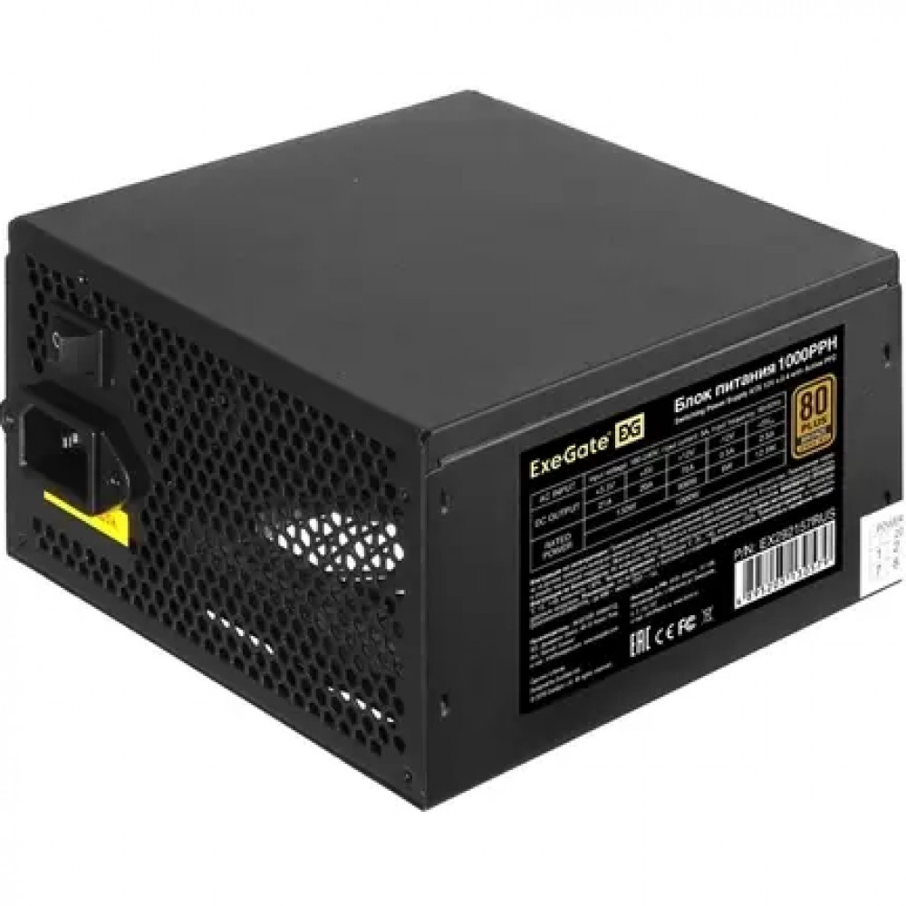 Блок питания ExeGate 80 PLUS Bronze 1000PPH OEM EX292157RUS-OEM 1000 Вт - миниатюра 6