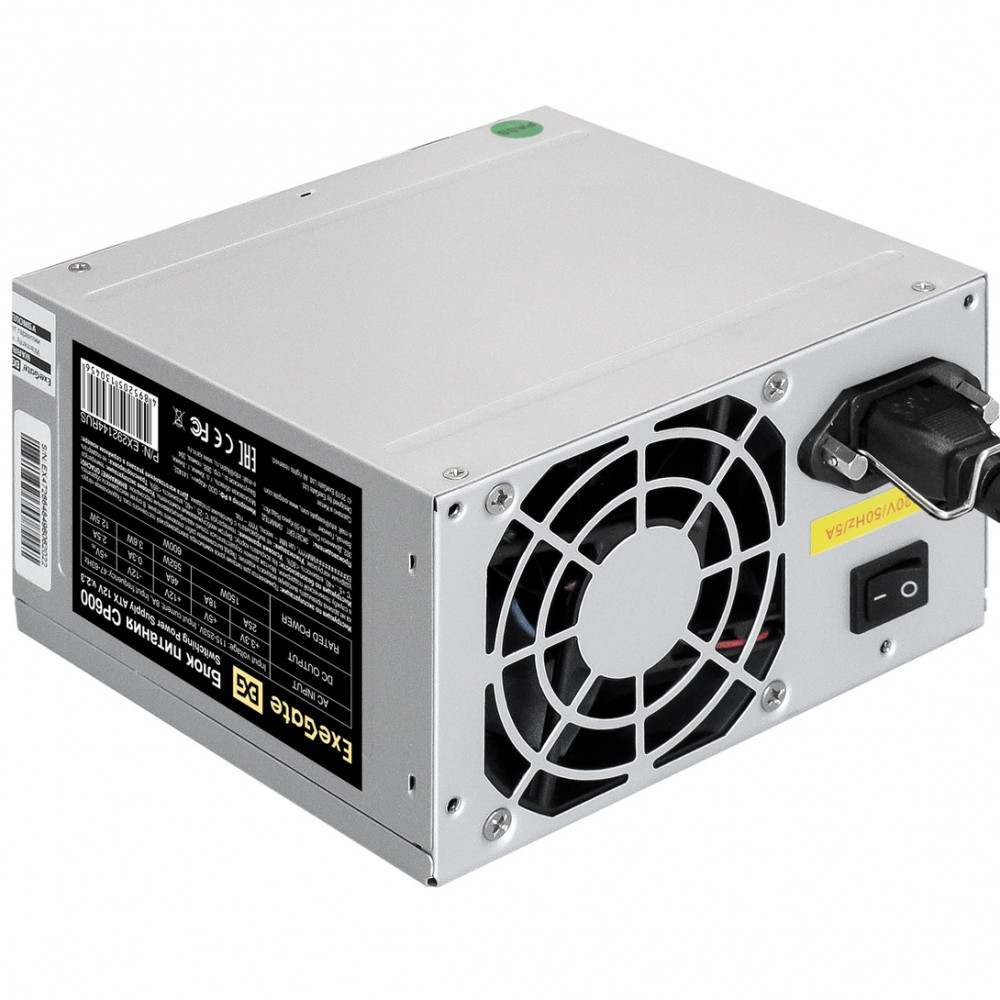 Блок питания ExeGate CP600 EX292144RUS-S 600 Вт - миниатюра 7