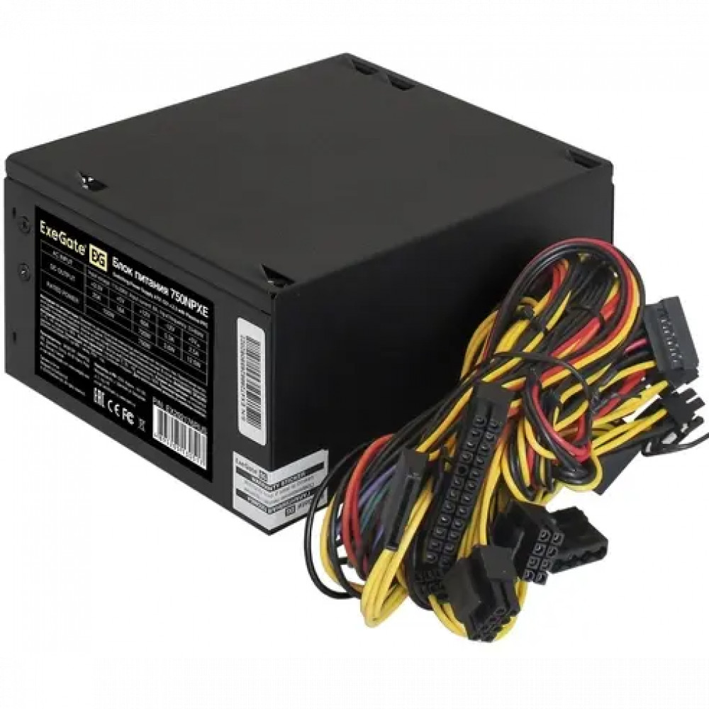 Блок питания ExeGate 750NPXE EX292176RUS-PC 750 Вт - миниатюра 5