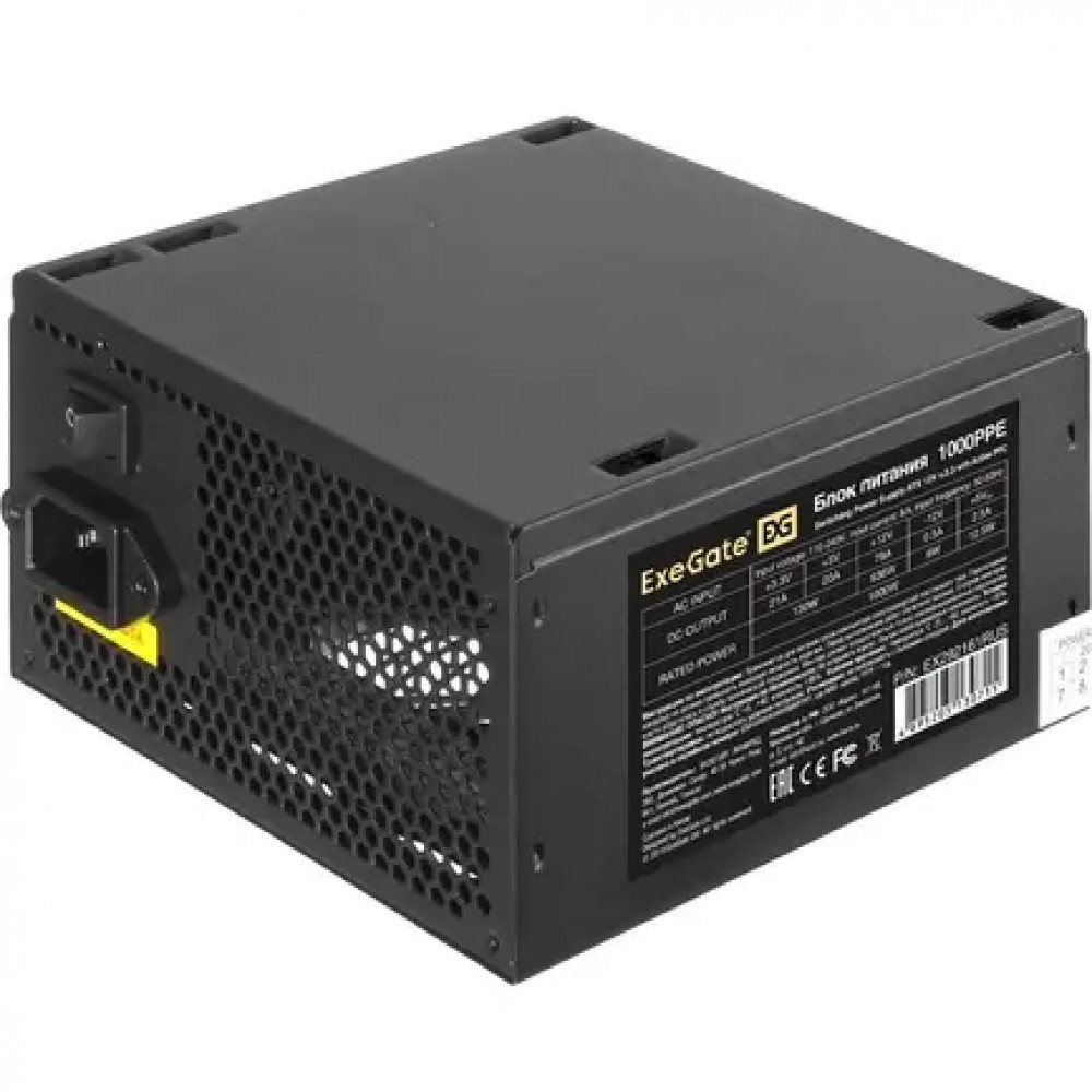 Блок питания ExeGate 1000PPE EX292161RUS-PC 1000 Вт - миниатюра 4