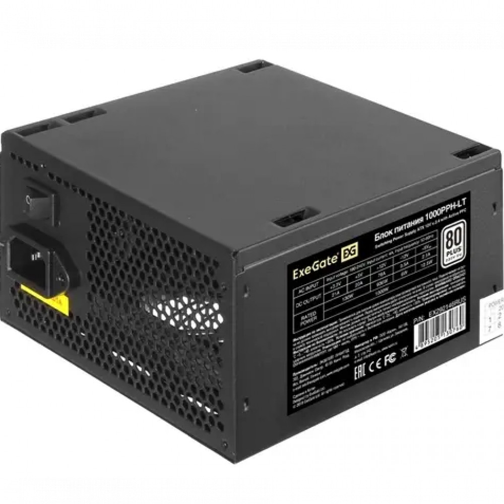 Блок питания ExeGate 1000PPH LT OEM EX292146RUS-OEM-S 1000 Вт - миниатюра 5