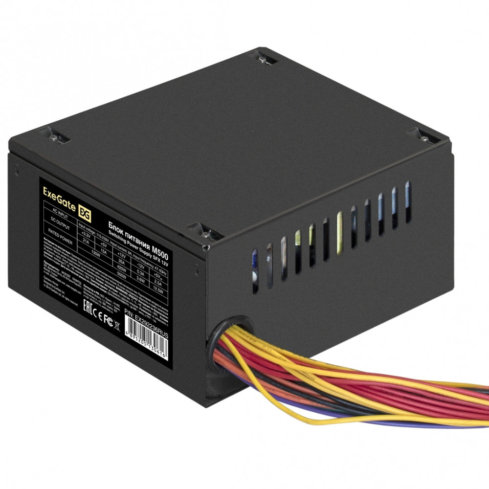 Блок питания ExeGate M500 EX292236RUS 500 Вт - миниатюра 5