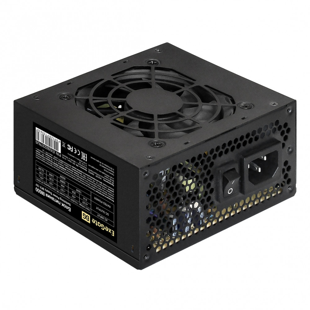 Блок питания ExeGate M600 EX292237RUS 600 Вт, 80+ Silver - миниатюра 6