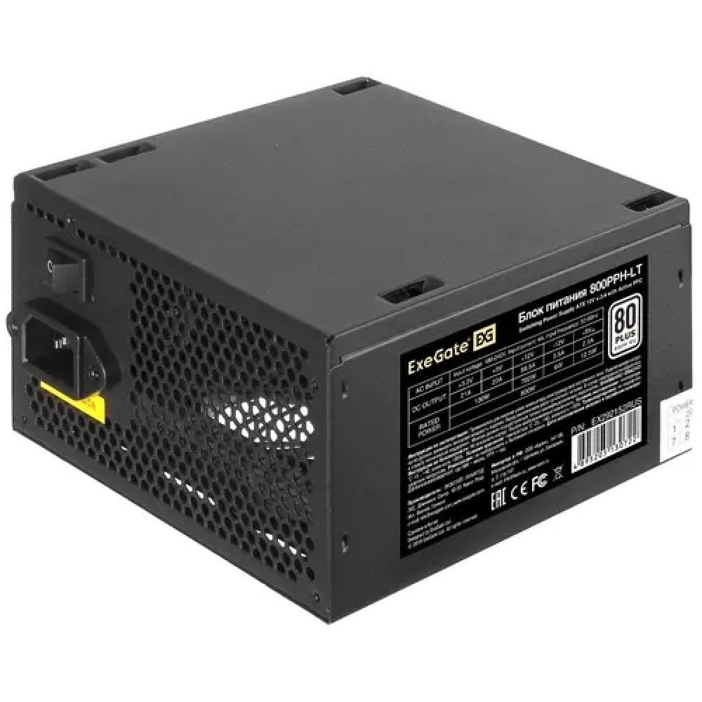 Блок питания ExeGate 800PPH LT OEM EX292152RUS-OEM 800 Вт - миниатюра 5