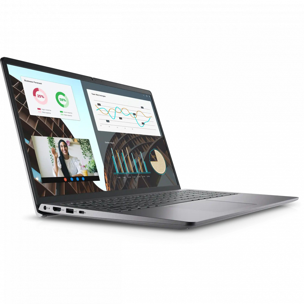 Ноутбук Dell Vostro 3530 N1601PVNB3530EMEA01_UBU 15.6 ", FHD 1920x1080 (16:9), Intel, Core i7, 8 Гб, 512 ГБ, Intel UHD Graphics - миниатюра 8
