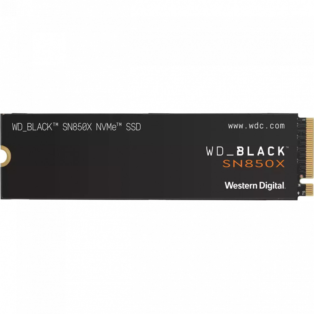 Жесткий диск Western Digital Black SN850X WDS200T2X0E SSD (твердотельные), 2 ТБ, M.2, PCIe - миниатюра 3