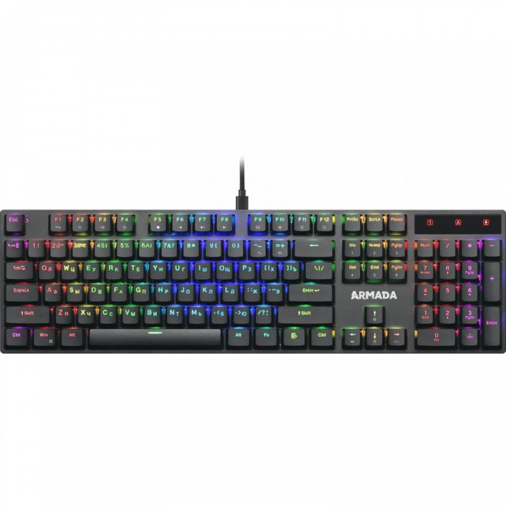 Клавиатура Defender Armada GK-004 45004 Проводная, USB - миниатюра 2