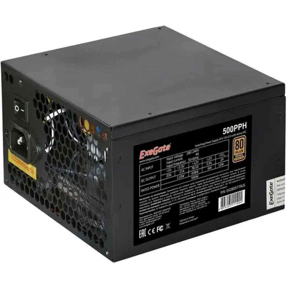 Блок питания ExeGate 500PPH EX280577RUS-S 500 Вт - миниатюра 4