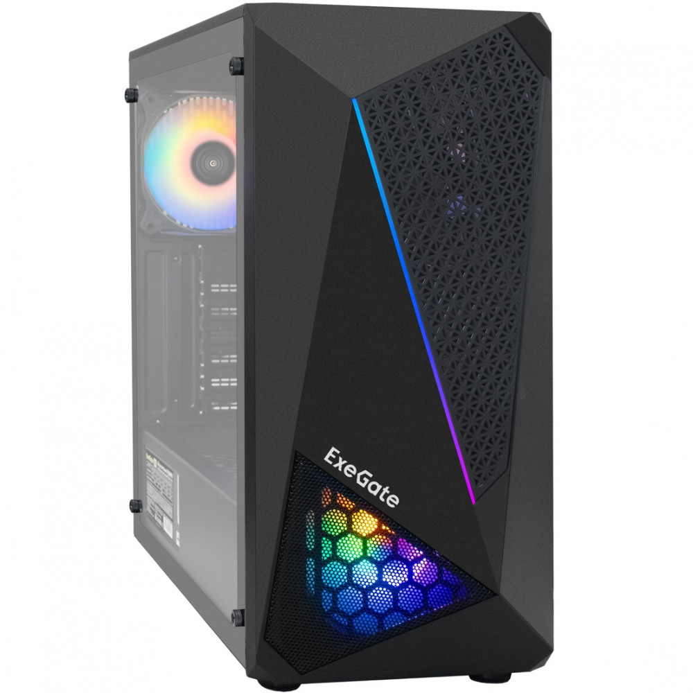 Корпус ExeGate EVO-8225-NPX700 EX293016RUS Mid-Tower - миниатюра 8