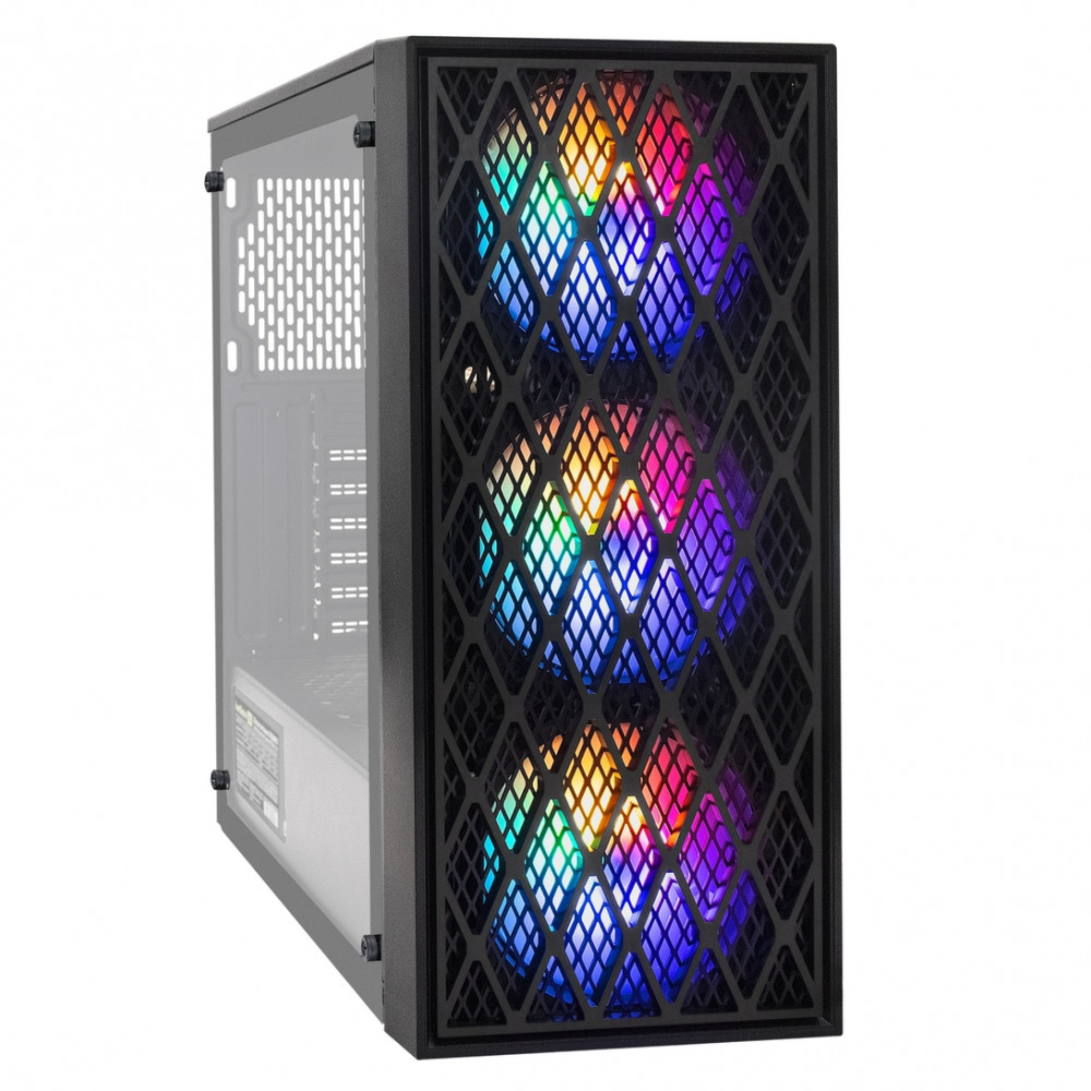 Корпус ExeGate EVO-8243-NPX500 EX293017RUS Mid-Tower - миниатюра 6