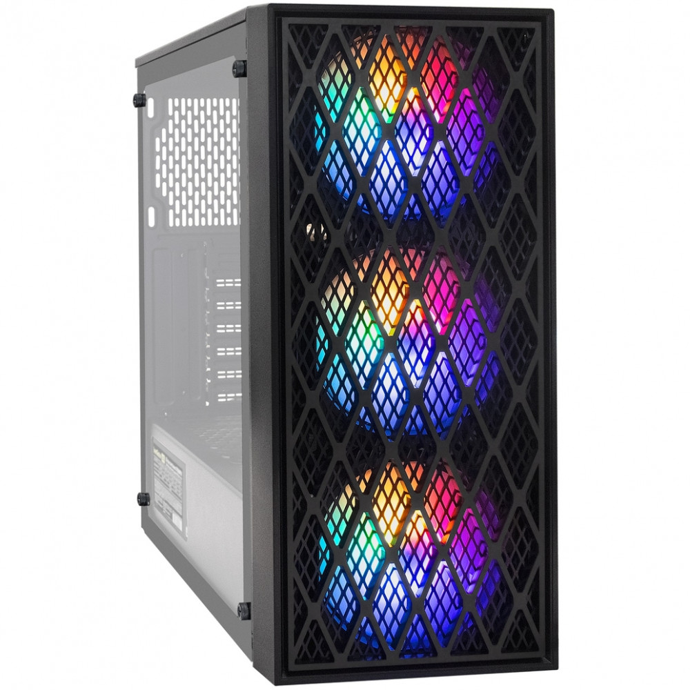 Корпус ExeGate EVO-8243-NPX600 EX293018RUS Mid-Tower - миниатюра 8