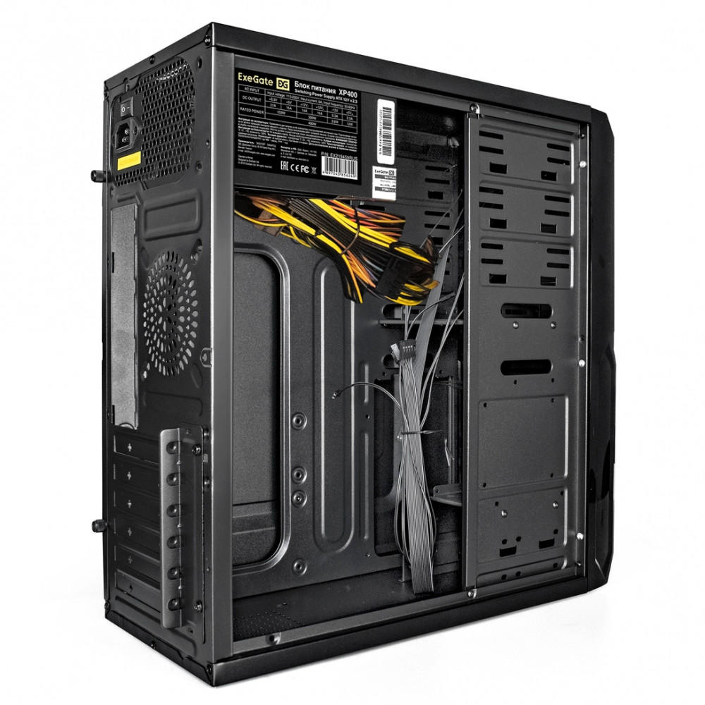 Корпус ExeGate XP-329S-XP400 EX278396RUS Mid-Tower - миниатюра 6