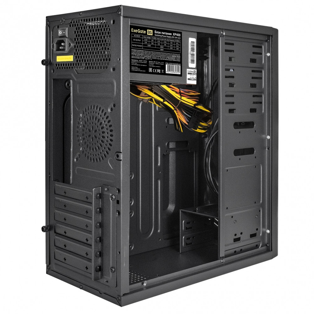 Корпус ExeGate XP-340U-XP400 EX292988RUS Mid-Tower - миниатюра 5