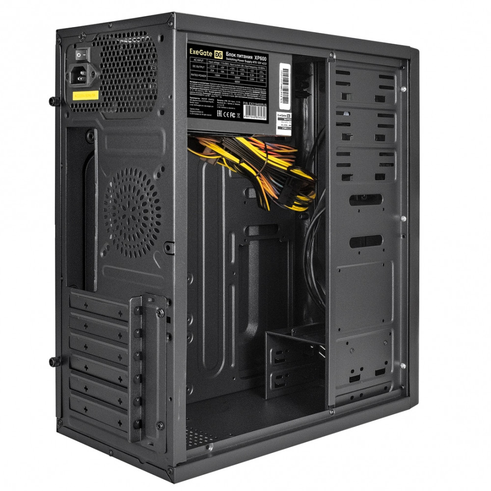 Корпус ExeGate XP-340U-XP600 EX292992RUS Mid-Tower - миниатюра 5