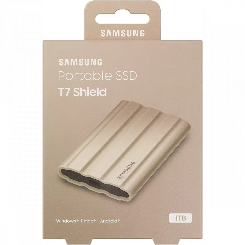 Внешние накопители Samsung External SSD T7 Shield MU-PE1T0K/WW 1 ТБ - миниатюра 8
