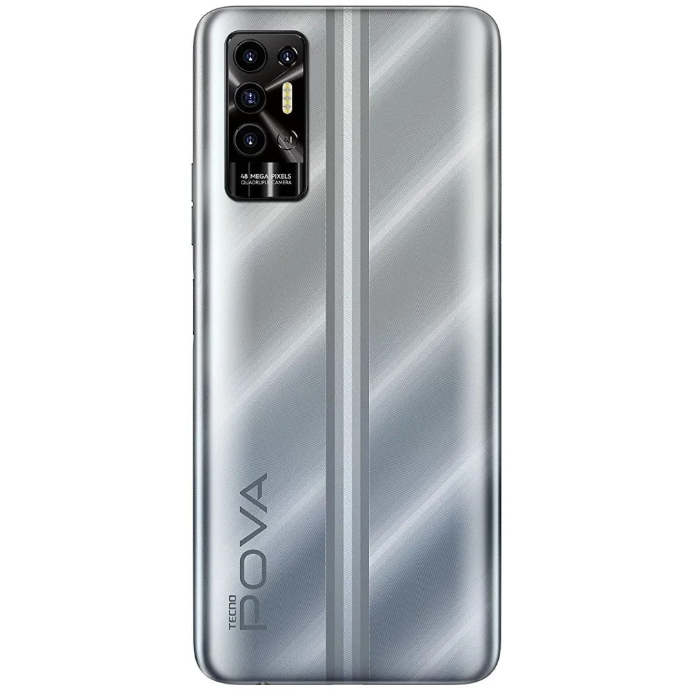Смартфон TECNO Tecno Pova 2, 64 GB, Polar Silver LE7N/SILVER 64GB 64 Гб, 4 Гб - миниатюра 7