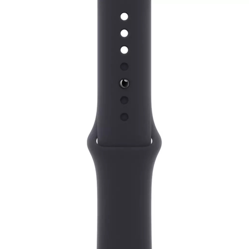 Apple Watch SE GPS, 44mm Space Grey Aluminium Case with Midnight Sport Band - Regular MKQ63GK Смарт-часы - миниатюра 6