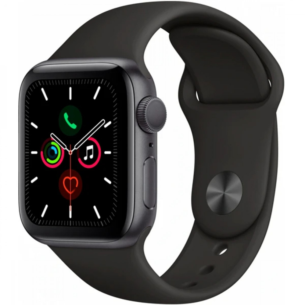 Apple Watch Series 5 40mm Space Grey MWV82LL/A Смарт-часы - миниатюра 3