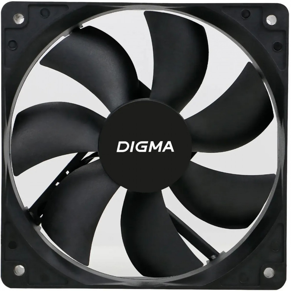 Система охлаждения Digma DFAN-120-7 Для системного блока - миниатюра 5
