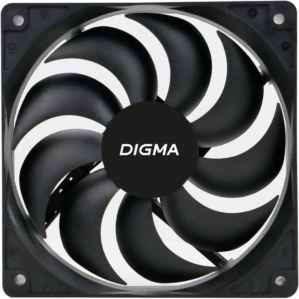 Система охлаждения Digma DFAN-120-9 Для системного блока - миниатюра 4