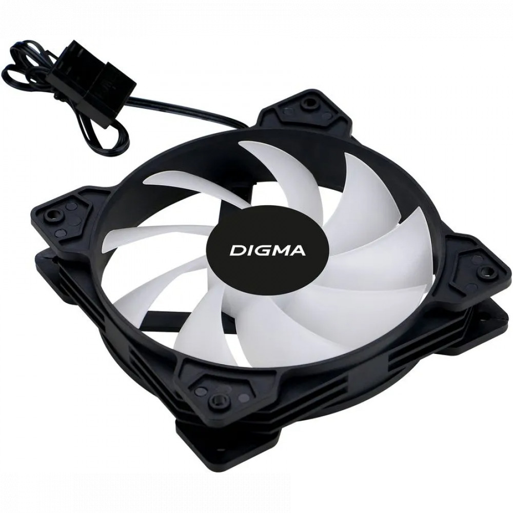 Система охлаждения Digma DFAN-FRGB1 Для системного блока - миниатюра 6