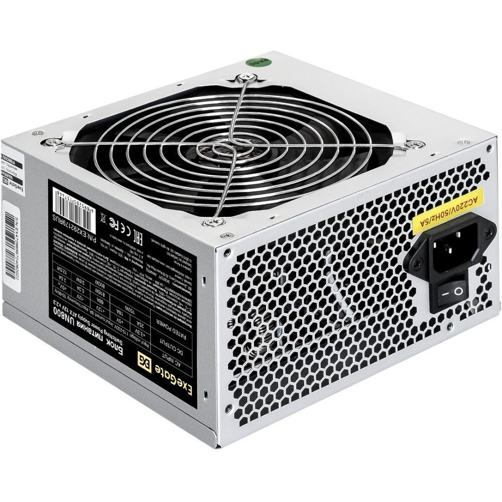 Блок питания ExeGate UN800 EX292179RUS-PC 800 Вт - миниатюра 5
