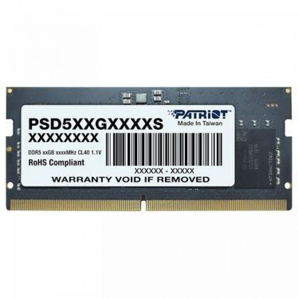 ОЗУ Patriot Signature PSD58G560041S DIMM, DDR5, 8 Гб, 5600 МГц - миниатюра 3