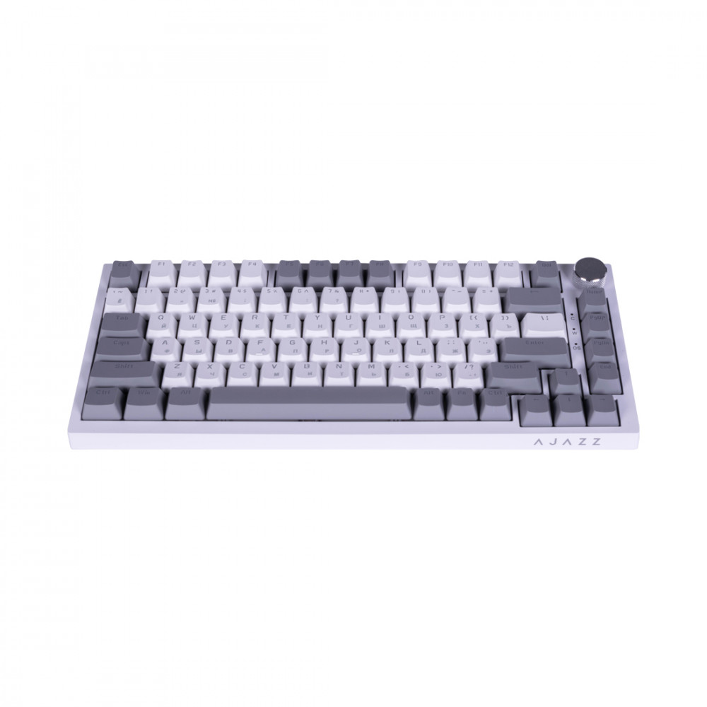 Клавиатура Ajazz AK820 AK820 RED SWITCH WHITE BACKLIT (GRAY-WHITE) Проводная, USB - миниатюра 5