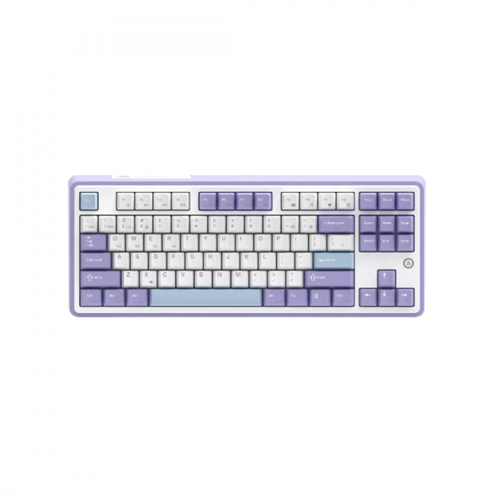 Клавиатура Ajazz AK870 Gift Switch AK870 GIFT SWITCH-(PURPLE-WHITE-BLUE) Беспроводная, Bluetooth
