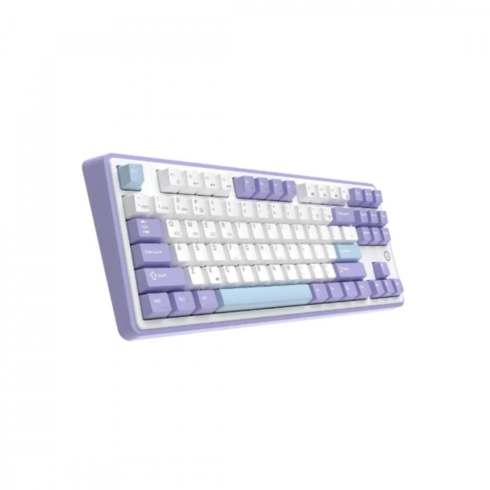 Клавиатура Ajazz AK870 Gift Switch AK870 GIFT SWITCH-(PURPLE-WHITE-BLUE) Беспроводная, Bluetooth - миниатюра 5