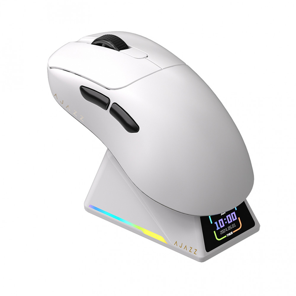 Мышь Ajazz AJ179 PRO WHITE Игровые, Беспроводная - миниатюра 5