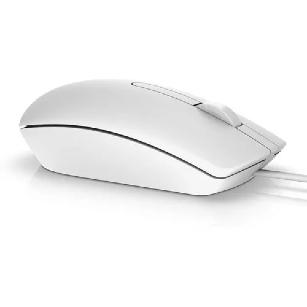 Мышь Dell MS116 White MS116-WH Бюджетные, Проводная - миниатюра 4