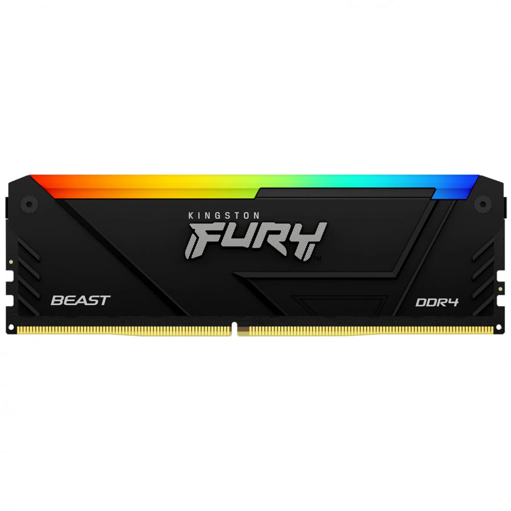 ОЗУ Kingston Fury Beast RGB KF432C16BB12A/16WP DIMM, DDR4, 16 Гб, 3200 МГц - миниатюра 2
