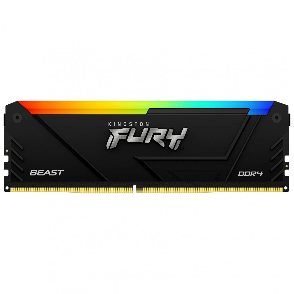 ОЗУ Kingston Fury Beast RGB KF432C16BB2A/8WP DIMM, DDR4, 8 Гб, 3200 МГц - миниатюра 2