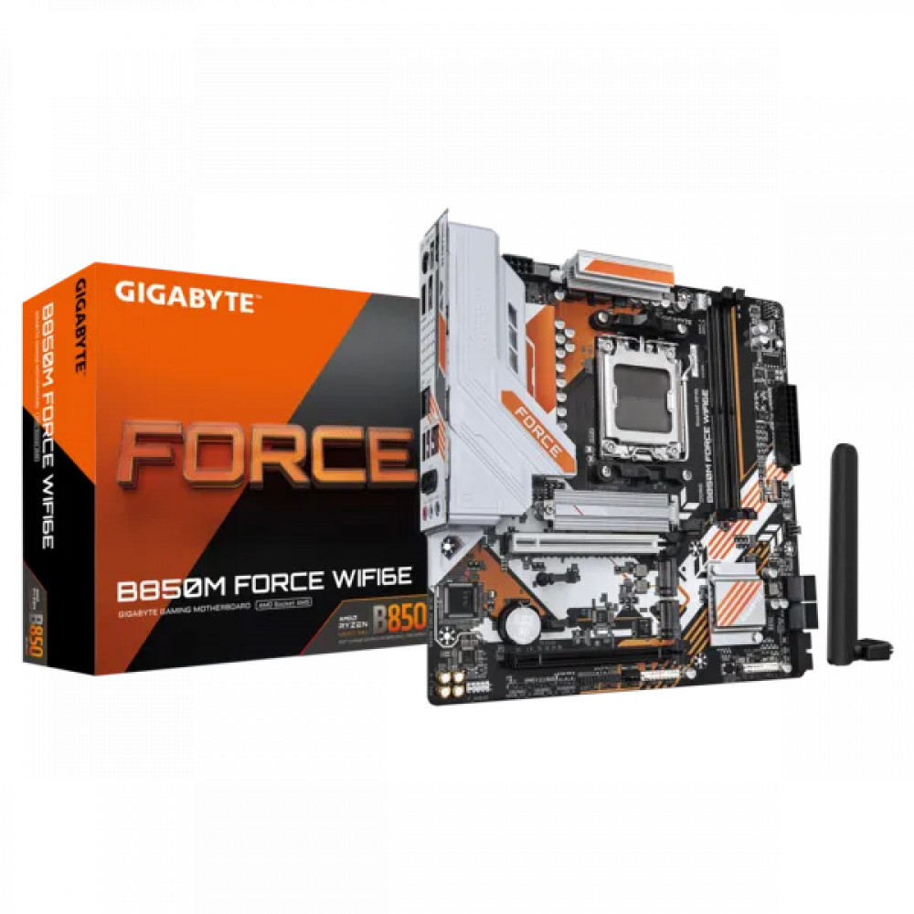 Материнская плата Gigabyte B850M FORCE WIFI6E Micro-ATX, AMD AM5 - миниатюра 7