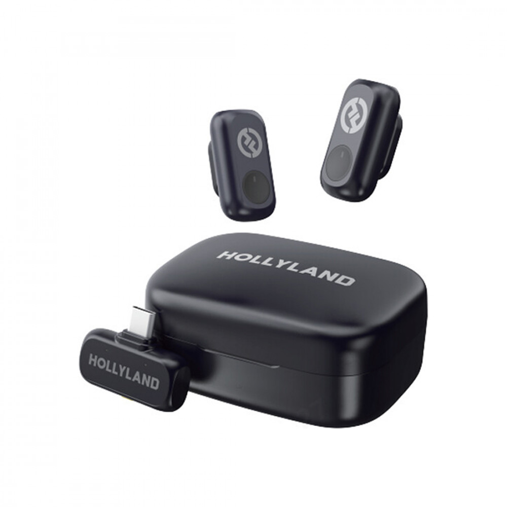 Микрофон Hollyland Lark A1 Duo Black LARK A1 DUO - миниатюра 3