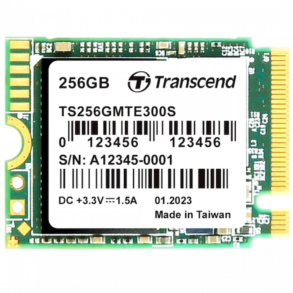 Жесткий диск Transcend MTE300S TS256GMTE300S SSD (твердотельные), 256 ГБ, M.2, PCIe - миниатюра 2