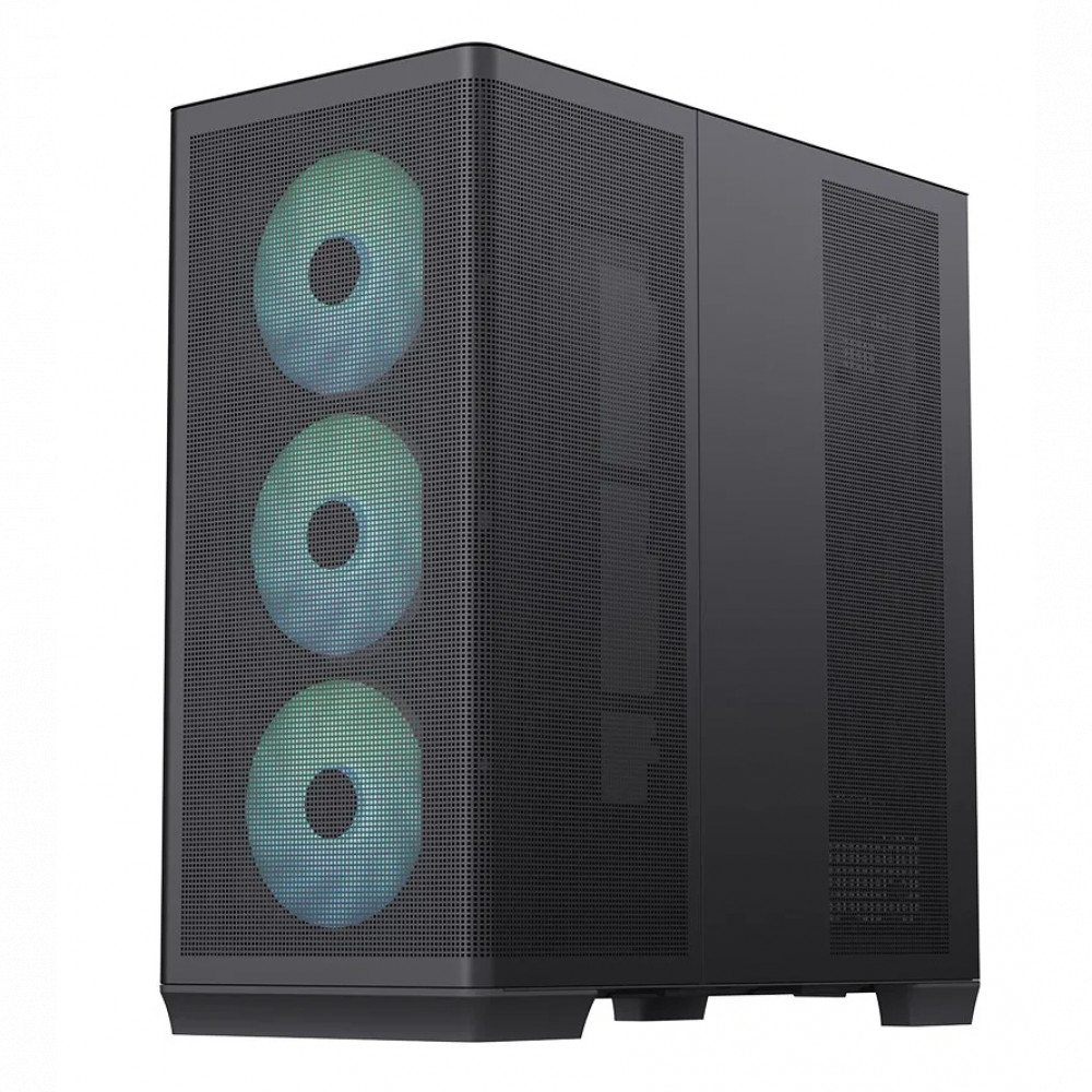 Корпус Aerocool APNX C1-R Black C1-R-BK-V1 Mid-Tower