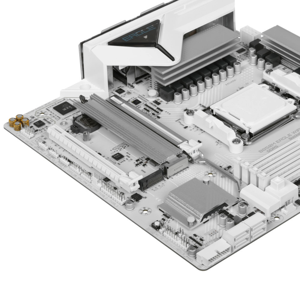 Материнская плата Gigabyte B850M EAGLE WIFI6E ICE (REV1.0) Micro-ATX, AMD AM5 - миниатюра 9