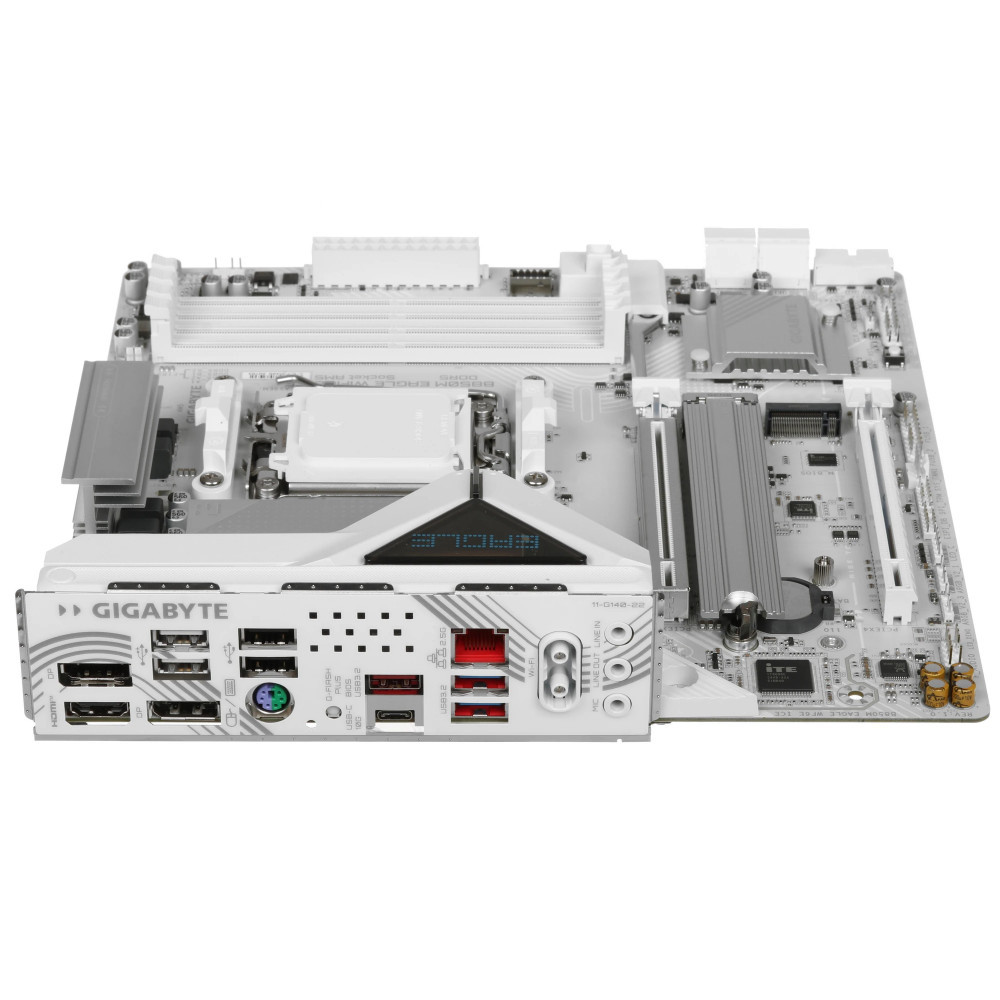 Материнская плата Gigabyte B850M EAGLE WIFI6E ICE (REV1.0) Micro-ATX, AMD AM5 - миниатюра 8