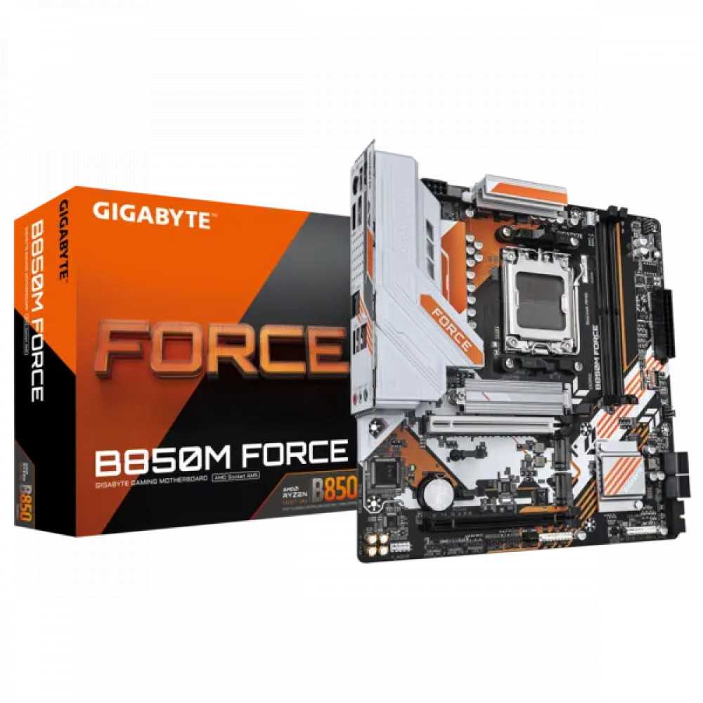 Материнская плата Gigabyte B850M FORCE (REV 1.0) Micro-ATX, AMD AM5 - миниатюра 8