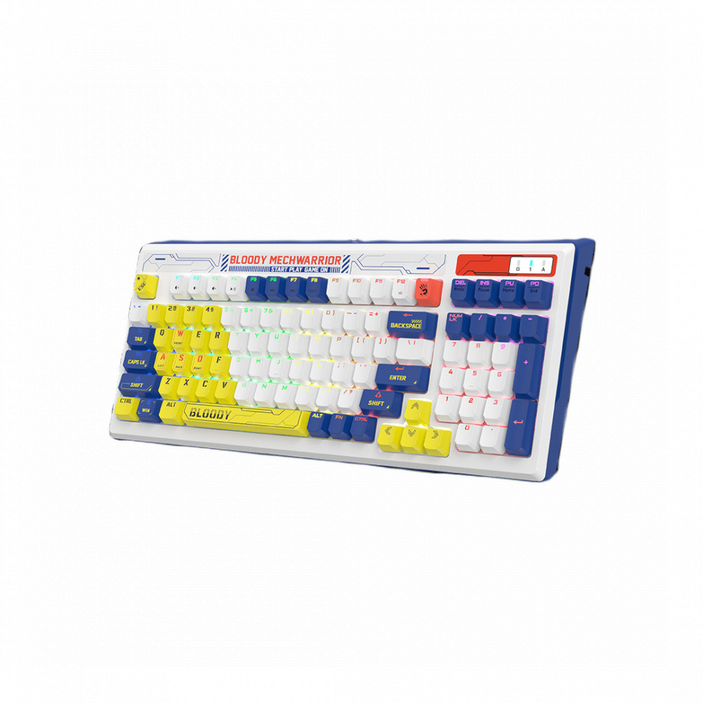 Клавиатура Bloody B950 WARRIOR BLUE Проводная, USB - миниатюра 8