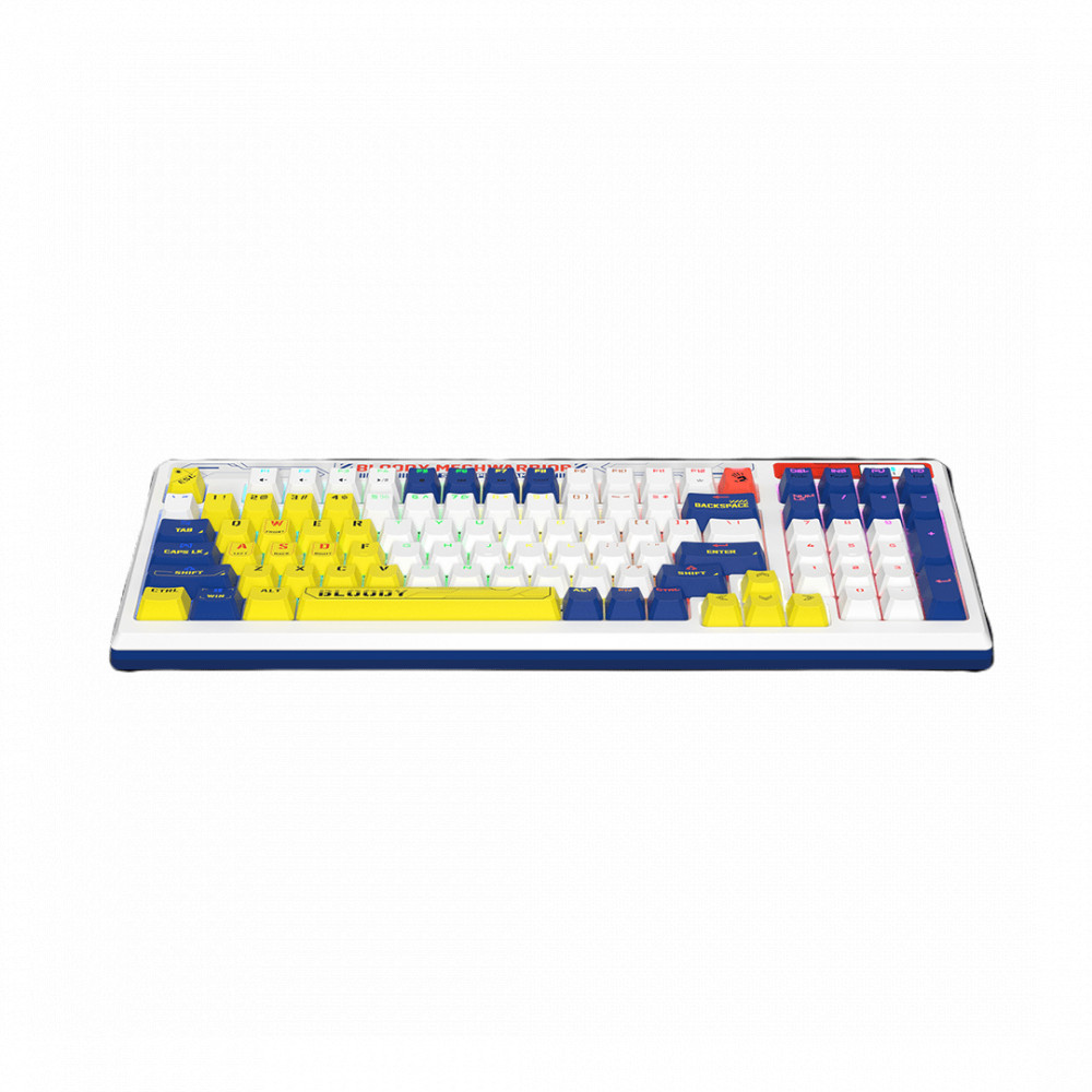 Клавиатура Bloody B950 WARRIOR BLUE Проводная, USB - миниатюра 9