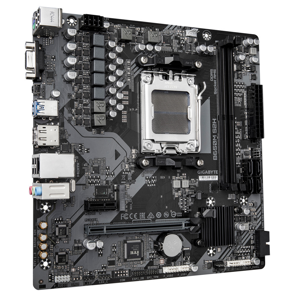 Материнская плата Gigabyte B650M S2H B650M S2H (REV1.4) Micro-ATX, AMD AM5 - миниатюра 6