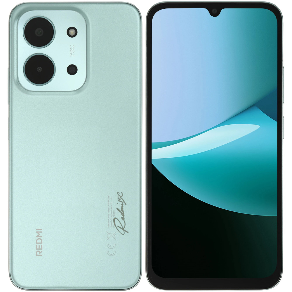 Смартфон Xiaomi Redmi 15C, 8/256 GB, Mint Green 25078RA3EY/455613 256 Гб, 8 Гб - миниатюра 9