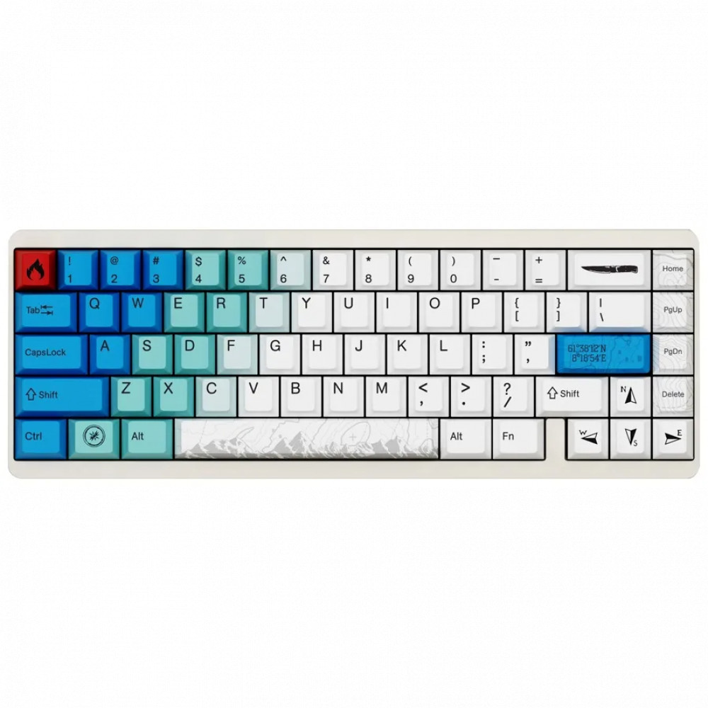 Клавиатура Varmilo Summit Muse 65, Gateron Varmilo Magnet White switch, Wired, Gaming, Black 686020 Проводная, USB - миниатюра 2
